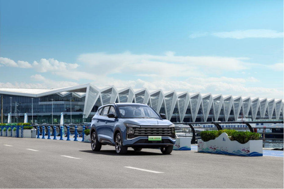 9.98-14.98万元  大七座电混SUV  欧博X8 E家正式上市729.png